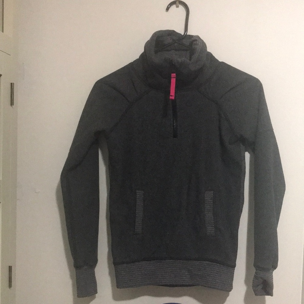 Girls Ivivva Shiver Stopper 1/4 zip fleece